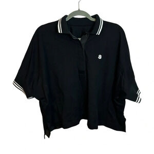 Sacai S Pique Polo Shirt